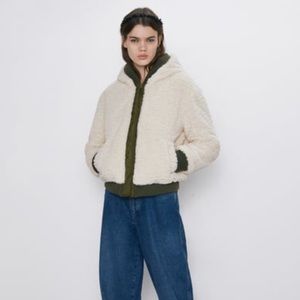 Zara Reversible Bomber Jacket